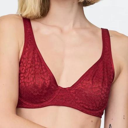 Gap Women's Lace Unlined Semi- Demi Bra