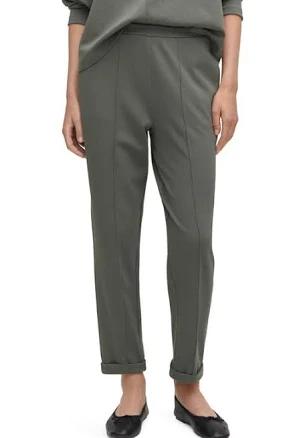 MANGO Women's Seam Jogger Pants