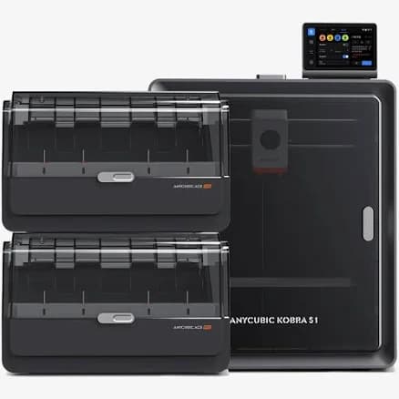Anycubic Kobra S1 Combo Budget Multicolor 3D Printing