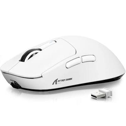 Attack Shark X3 49g Superlight Mouse PixArt Paw3395 Gaming Sensor Bt/2.4g Wireless/Wired Gaming Mouse