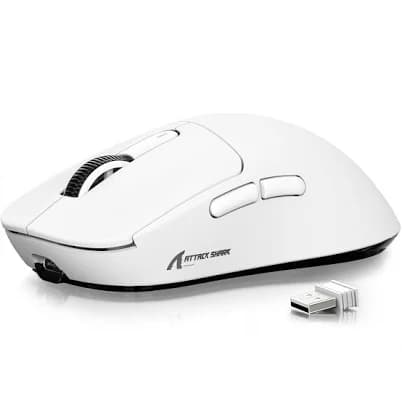 Attack Shark X3 49g Superlight Mouse PixArt Paw3395 Gaming Sensor Bt/2.4g Wireless/Wired Gaming Mouse