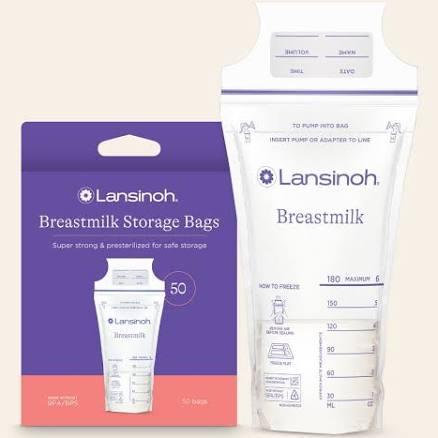 Breastmilk Storage Bags 6oz 50 Bags