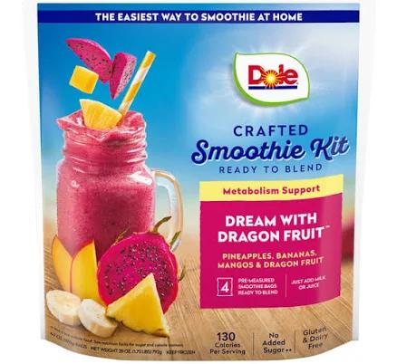 Dole Crafted Dream with Dragon Fruit Smoothie Kit