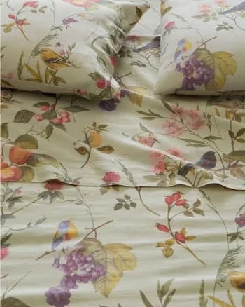 Chelsea Garden Relaxed Linen Sheets