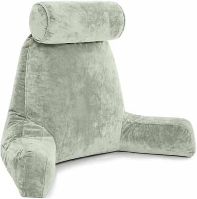 Husband Pillow Reading & Bed Rest Pillow with Arms