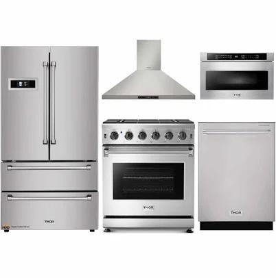 Thor Kitchen 5-Piece Appliance Package