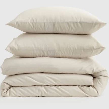 Quince Mongolian Cashmere Cotton Duvet Cover