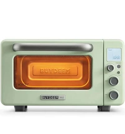 Buydeem Mini Countertop Toaster Oven
