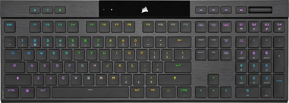 Corsair K100 AIR Wireless RGB Ultra-Thin Mechanical Gaming Keyboard