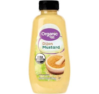 Great Value Organic Dijon Mustard 12 oz