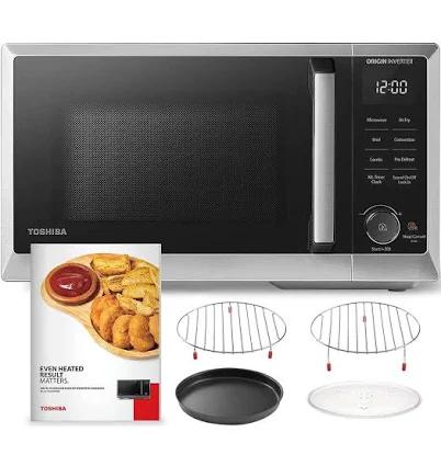 Toshiba 6-in-1 Inverter Countertop Microwave Oven Air Fryer Combo