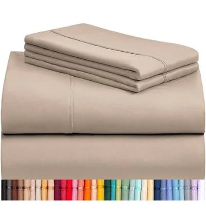 Luxclub Cooling 6 PC Microfiber Sheet Set