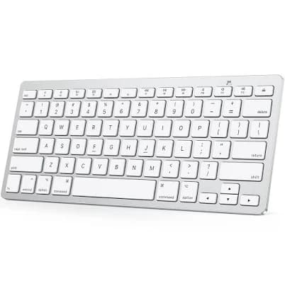 OMOTON Bluetooth Keyboard for Mac, Compact Wireless Keyboard Compatible with MacBook Pro/Air, iMac, iMac Pro, Mac Mini, Mac Pro Laptop and PC