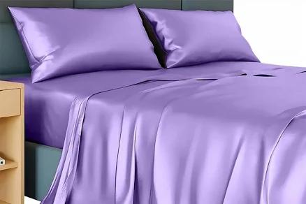 Bedding Sense Queen Silk Sheet Set