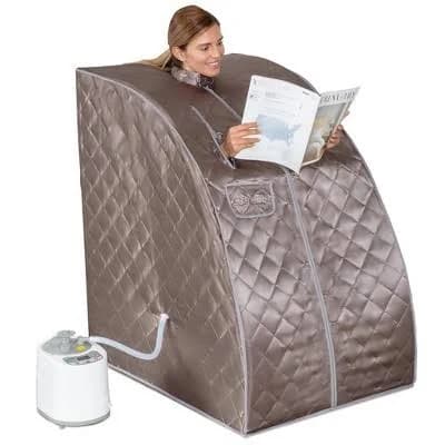 SereneLife Slis Au60 Gry Portable Steam Sauna