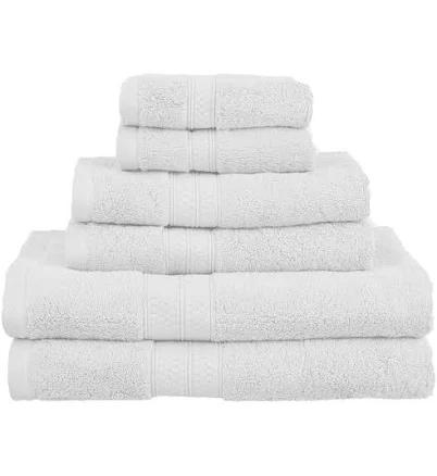 eLuxury Bamboo Towels Ultra Soft 6 Piece Set