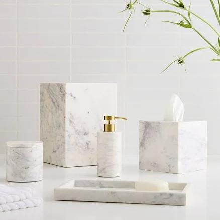 West Elm Marble Bath Accessories