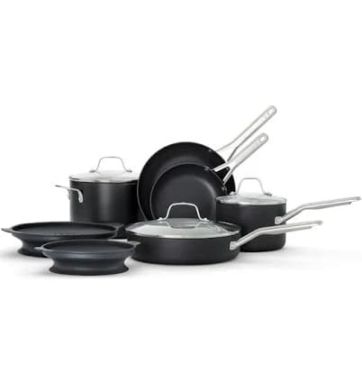 Calphalon Hard-Anodized Nonstick 10-Piece Cookware Set