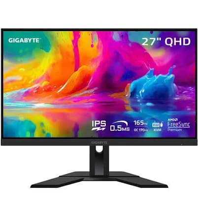 Gigabyte M27Q 27" 170Hz 1440P -kvm Gaming Monitor