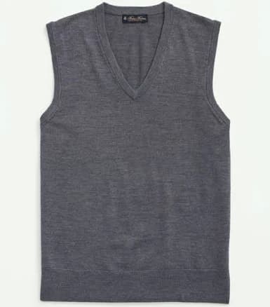 Brooks Brothers Men's Ultimate Merino Wool Sweater Vest