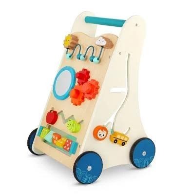 B. toys Wooden Activity Walker