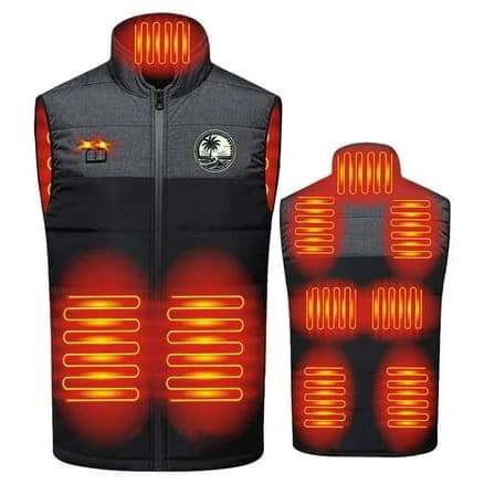 Dovford Men's Washable USB Electric Heated Vest