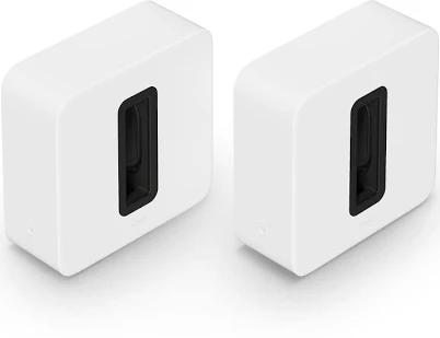 Sonos Sub 4 (Two-pack) Two wireless subwoofers for compatible Sonos sound bars and speakers - White