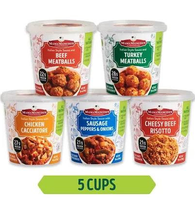 MamaMancini's Variety Pack Meals to Go Cups