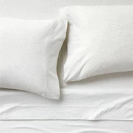 Crate & Barrel Cozysoft Organic Cotton Jersey