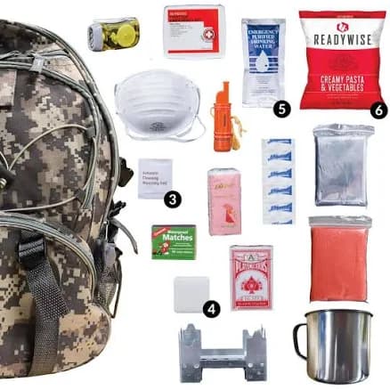 Wise Foods 5 Day Survival Backpack