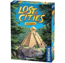 Kosmos Lost Cities Roll and Write Board Game