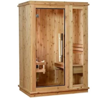 Almost Heaven Saunas Almost Heaven Logan 1 Person Indoor Sauna Respite Series