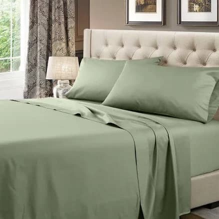 Egyptian Linens Solid 600 Thread Count Sheets Set