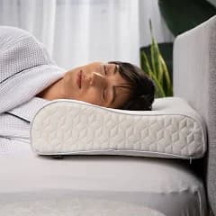Brookstone Cool Touch Contour Comfort Pillow