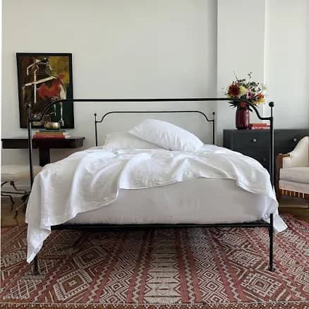 Linoto Eco White Belgian Eco Linen Sheet Set