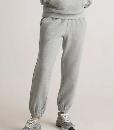 Quince Women's Organic Heavyweight Fleece Boyfriend Sweatpants