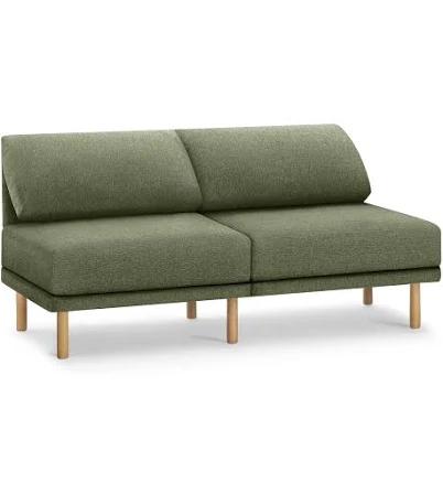 Burrow Modular Range 2-Piece One Arm Sofa with Table