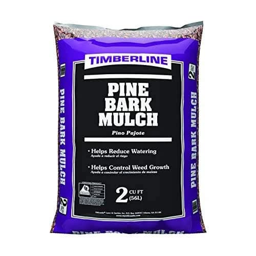 Timberline Mulch Natural Pine Bark 2 cu ft 52055475