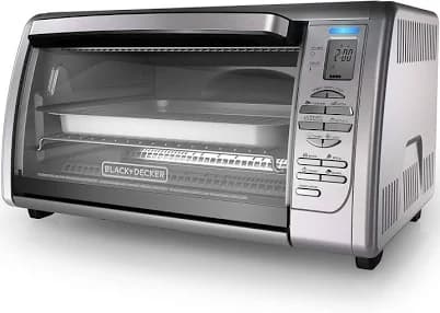 Black+decker Countertop Convection Toaster Oven, 8 One-touch Cooking