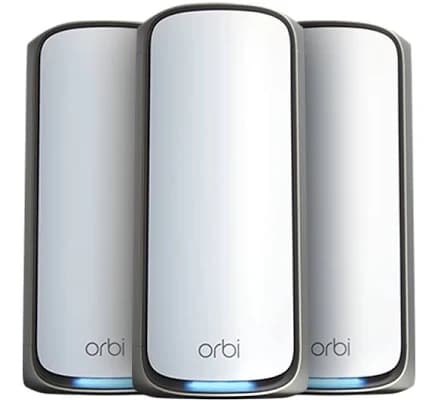 NETGEAR Orbi 970 Series BE27000 Quad-Band Mesh Wi-Fi System 3-Pack