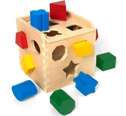 Melissa & Doug Shape Sorting Cube