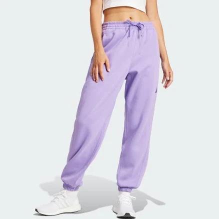 adidas Women's Essentials 3-Stripes French Terry Cuffed Pants