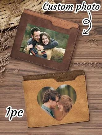 Personalized Photo PU Leather Wallet