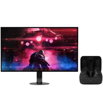 Sony INZONE M10S 27-Inch OLED QHD 1440p Gaming Monitor with Sony Gaming Earbuds