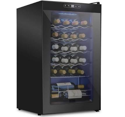 24-Bottle Freestanding Wine Cooler