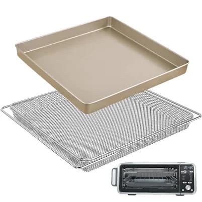 Replacement Air Fryer Basket for Ninja SP351 Toaster Oven Air Fryer, Air Fryer Tray Air Fryer Pans Air Fryer Accessories for Ninja Foodi Flip Away