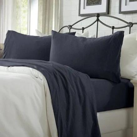 Great Bay Home Jersey Knit Cotton Blend Sheet Set