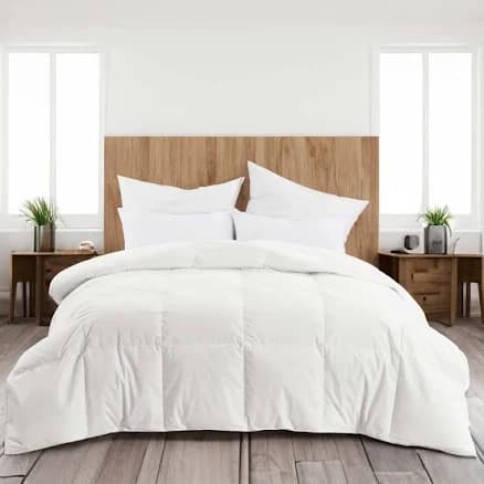 Summer Lightweight Airy European White Goose Down Comforter