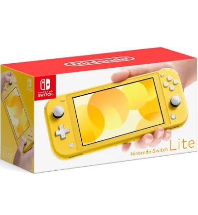 Nintendo Switch Lite Handheld Gaming Console - Yellow (HDH-001) (Renewed)