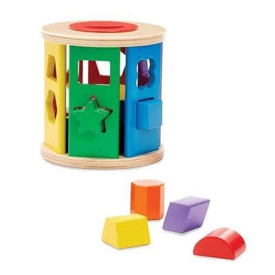 Melissa & Doug Match and Roll Shape Sorter